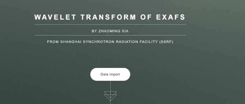 EXAFS小波变换(Wavelet transform)教程